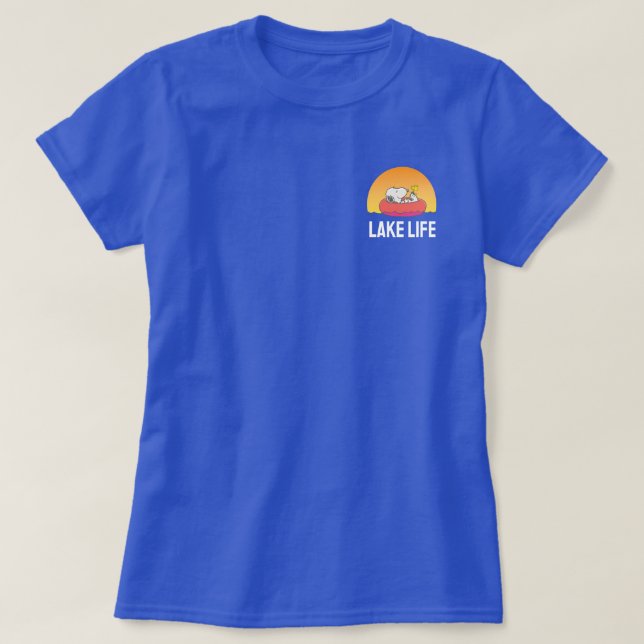 Peanuts | Inner Tube Floating T-Shirt (Design Front)