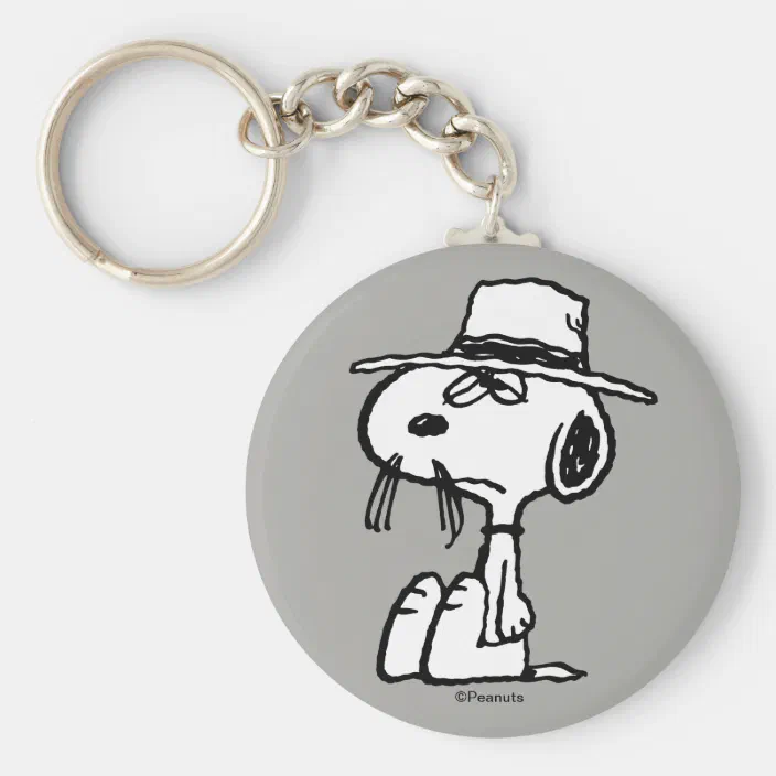 Peanuts It S Snoopy S Brother Spike Keychain Zazzle Com