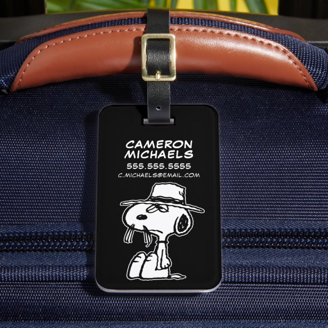 Peanuts | It's Snoopy's Brother Spike Luggage Tag (Front Insitu 2)