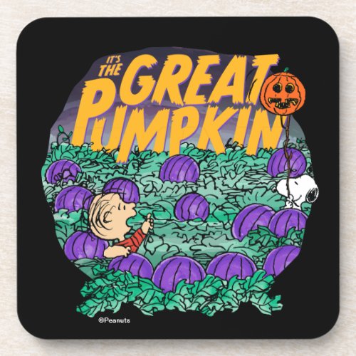 Peanuts  Its the Great Pumpkin Beverage Coaster