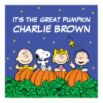 Peanuts | It's The Great Pumpkin Charlie Brown Poster