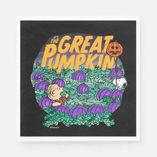 Peanuts  Its the Great Pumpkin Napkins