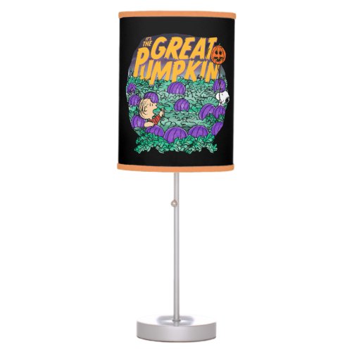 Peanuts  Its the Great Pumpkin Table Lamp