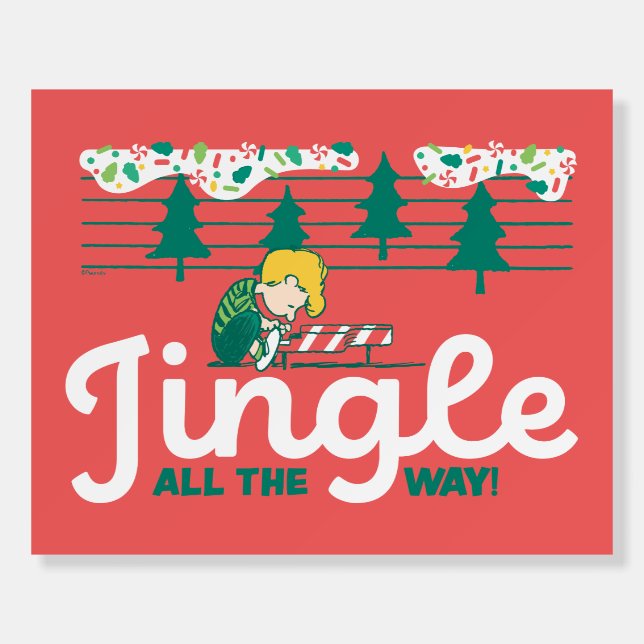 Peanuts | Jingle All the Way Foam Board (Front)