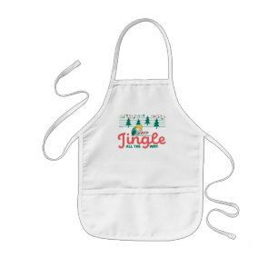 Peanuts Jingle All the Way Kids' Apron