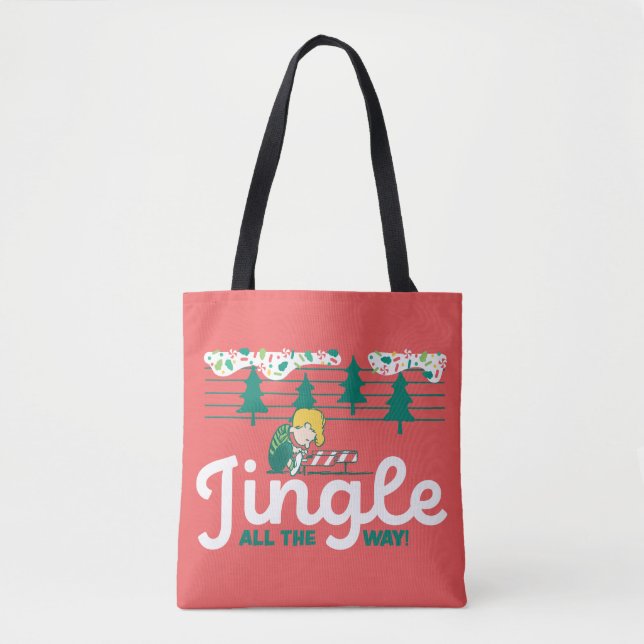 Peanuts | Jingle All the Way Tote Bag (Front)