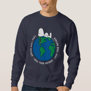 Peanuts   Keep It Clean Keep It Green Sweatshirt
