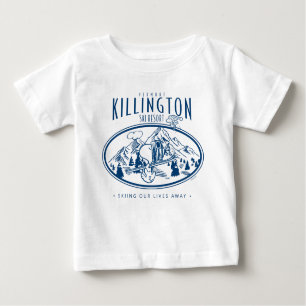 Peanuts Killington Ski Resort Vermont Baby T-Shirt