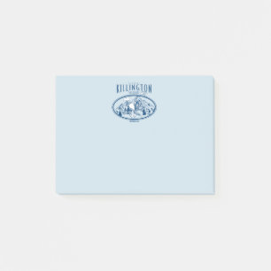 Peanuts Killington Ski Resort Vermont Post-it Notes