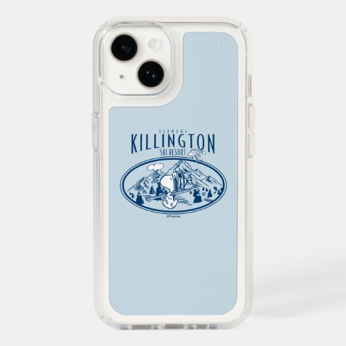 Peanuts  Killington Ski Resort Vermont Speck iPhone 14 Case