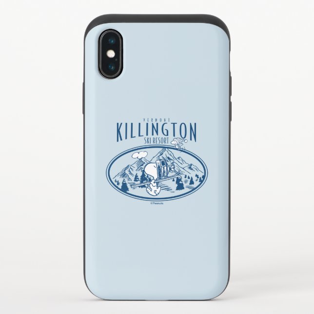 Peanuts | Killington Ski Resort Vermont Uncommon iPhone Case (Back)
