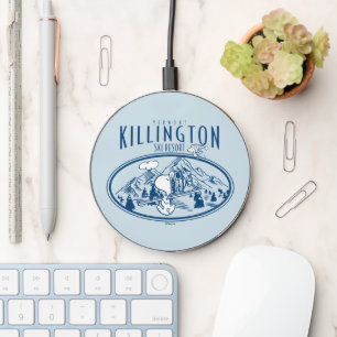 Peanuts Killington Ski Resort Vermont Wireless Charger