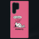 Peanuts | Life is Full of Rude Awakenings Samsung Galaxy S22 Ultra Case<br><div class="desc">Snoopy, the beloved beagle from the Peanuts comic strip, is known for his philosophical musings and witty observations about life. One of his famous quotes is "Life is a series of rude awakenings, " which encapsulates the idea that life often presents us with harsh realities and unexpected challenges that disrupt...</div>