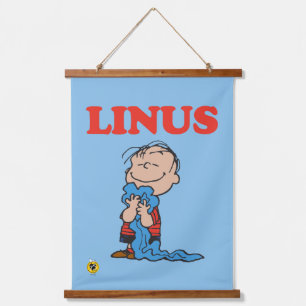 Peanuts   Linus Blanket Smile Hanging Tapestry