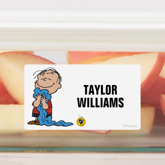 Peanuts | Linus Blanket Smile Kids' Labels (Affixed)