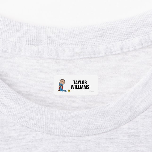 Peanuts | Linus Blanket Smile Kids' Labels (Affixed)