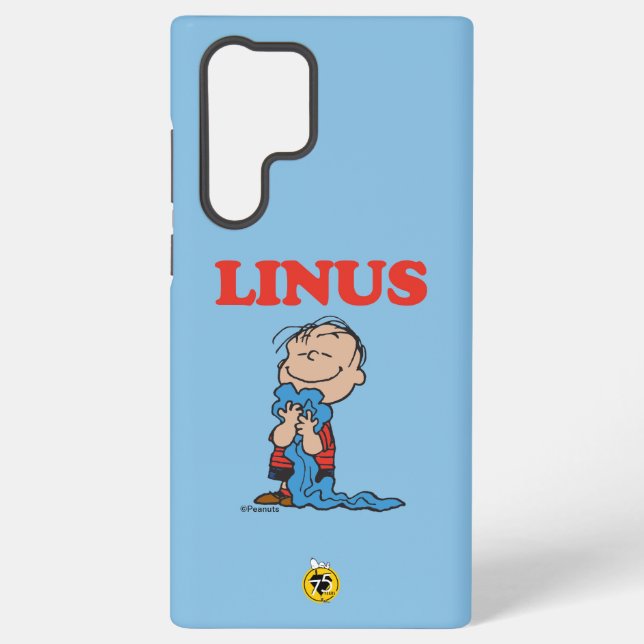 Peanuts | Linus Blanket Smile Samsung Galaxy Case (Back)