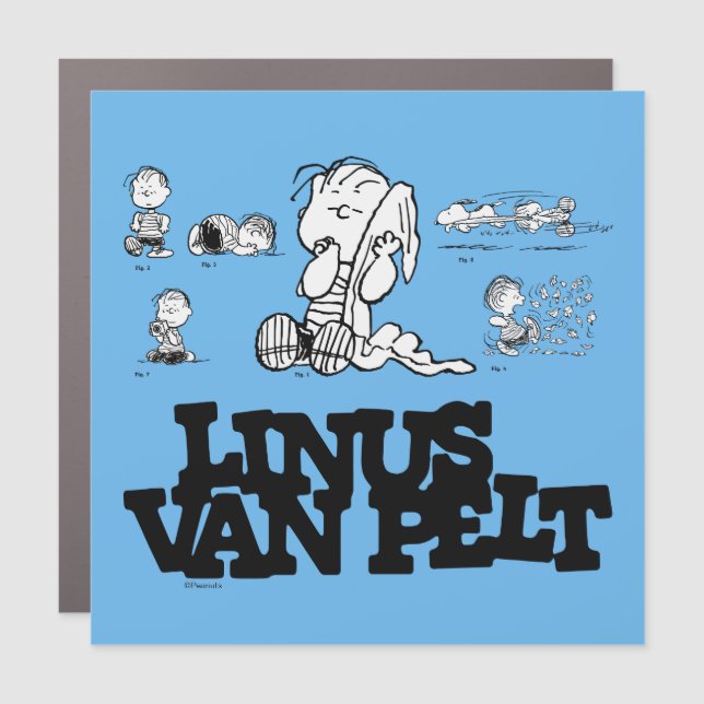 Peanuts | Linus Car Magnet (Front)