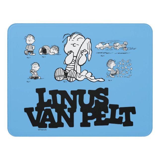 Peanuts | Linus Door Sign (Contemporary Front)
