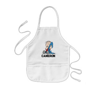 Peanuts   Linus & His Blanket   Add Your Name Kids' Apron