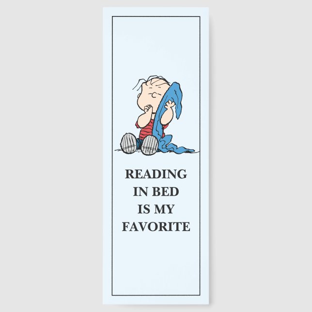 Peanuts | Linus & His Blanket Bookmarks (Front)