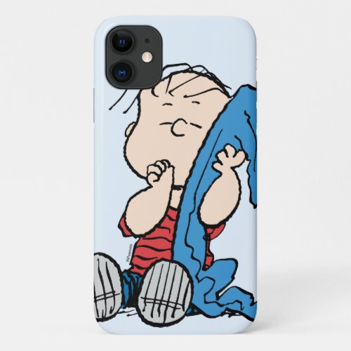 Peanuts  Linus  His Blanket iPhone 11 Case