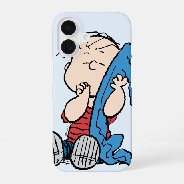 Peanuts | Linus & His Blanket Iphone Case (Back)