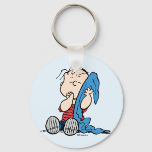 Peanuts   Linus & His Blanket Keychain