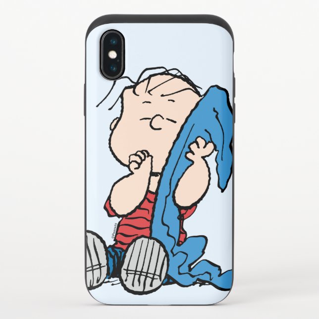 Peanuts | Linus & His Blanket Uncommon iPhone Case (Back)