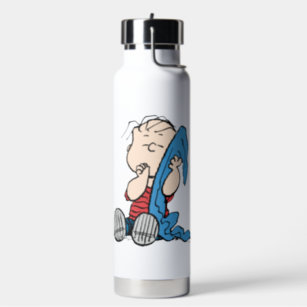 Peanuts   Linus & His Blanket Water Bottle