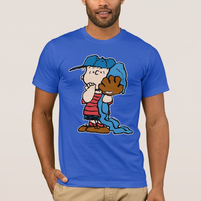 Peanuts Linus In His Baseball Gear TShirt