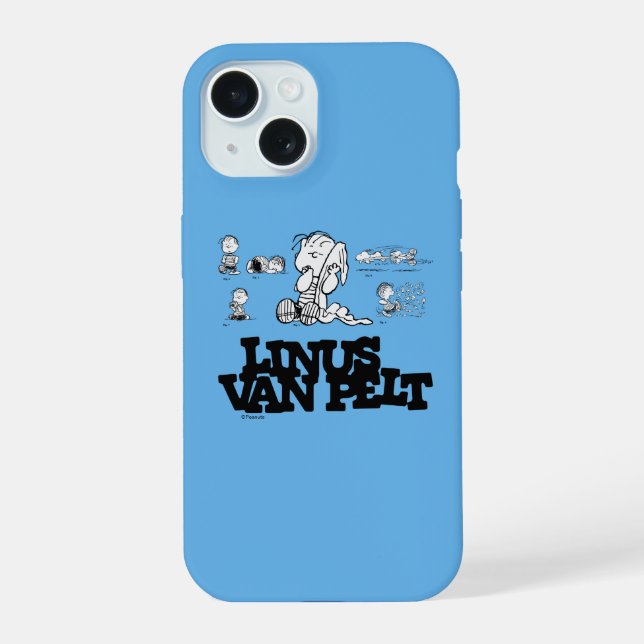 Peanuts | Linus iPhone 15 Case (Back)