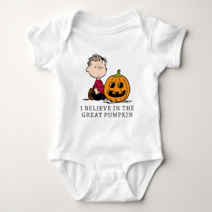 Peanuts Linus & Jack O' Lantern Baby Bodysuit