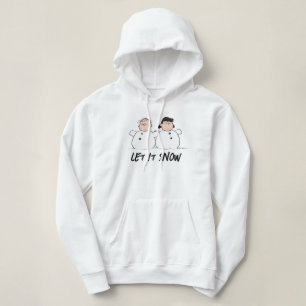 Peanuts Linus & Lucy Snowmen Hoodie