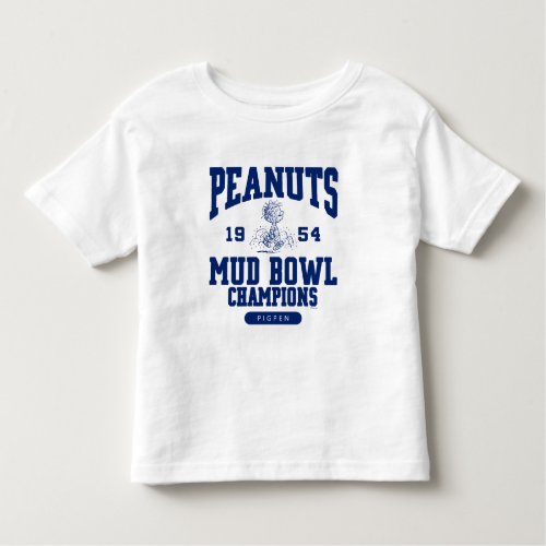 Peanuts  Linus Mud Bowl Champions 1954 Toddler T_shirt