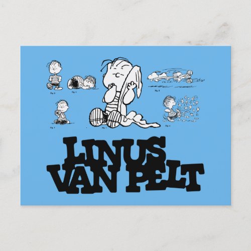Peanuts  Linus Postcard