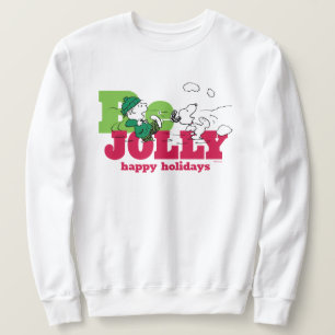 Peanuts   Linus & Snoopy Be Jolly Sweatshirt