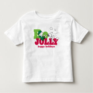Peanuts   Linus & Snoopy Be Jolly Toddler T-shirt