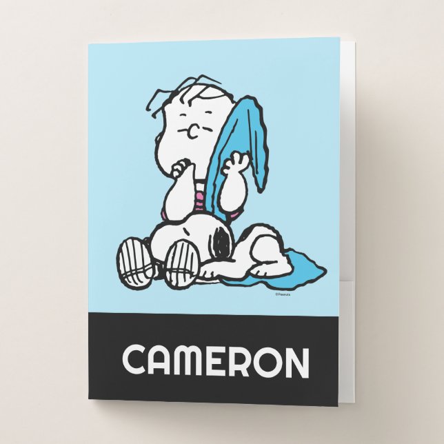 Peanuts | Linus & Snoopy Pocket Folder (Front)