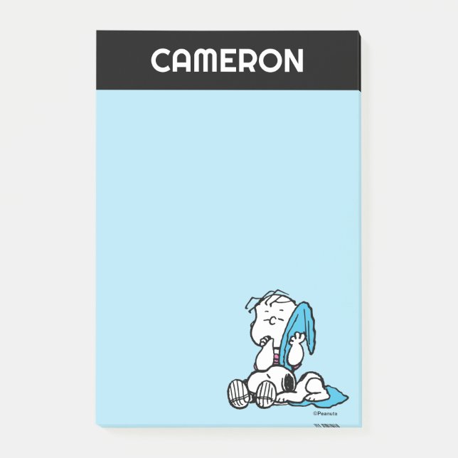 Peanuts | Linus & Snoopy Post-it Notes (Front)