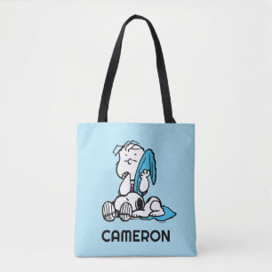 Peanuts Linus & Snoopy Tote Bag