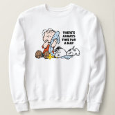 Peanuts Snoopy Sweatshirt - But First Coffee Design