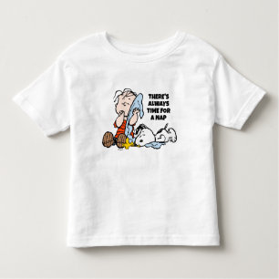Peanuts   Linus, Snoopy & Woodstock Napping Toddler T-shirt
