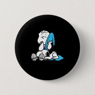 Peanuts Linus T Shirt  Button