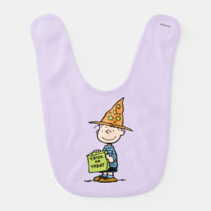 Peanuts Linus Wizard Trick Or Treat Baby Bib