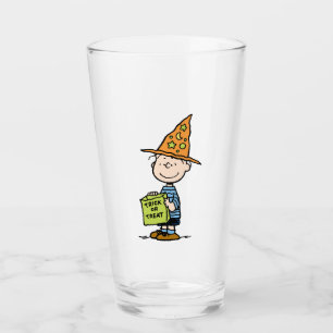 Peanuts Linus Wizard Trick Or Treat Glass