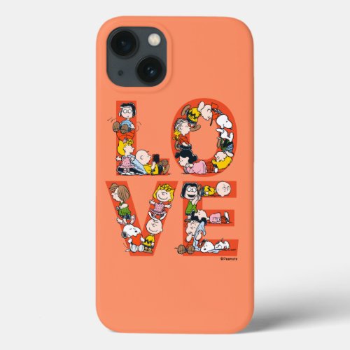 Peanuts _ LOVE iPhone 13 Case