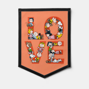 Peanuts - LOVE Pennant