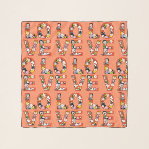 Peanuts - LOVE Scarf