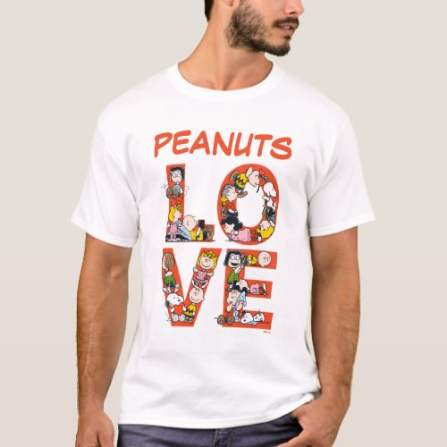 Peanuts _ LOVE T_Shirt